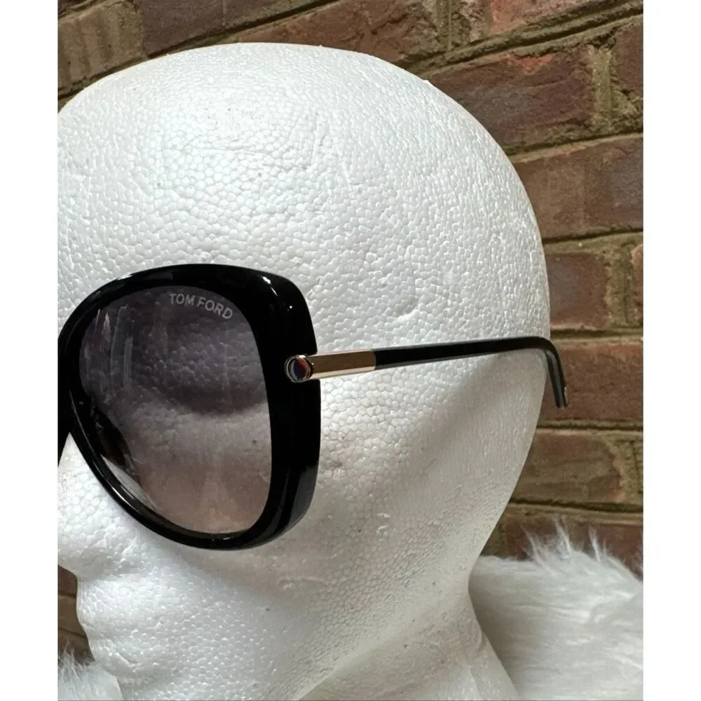 Tom Ford Women’s Black Linda Oversized Sunglasses